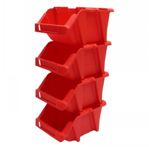 Stack & Nest Plastic Parts Bins Size B 20 Pack